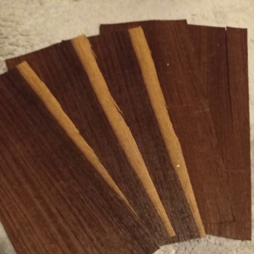 Wenge holzfurnier 130mm - 130mm, breit